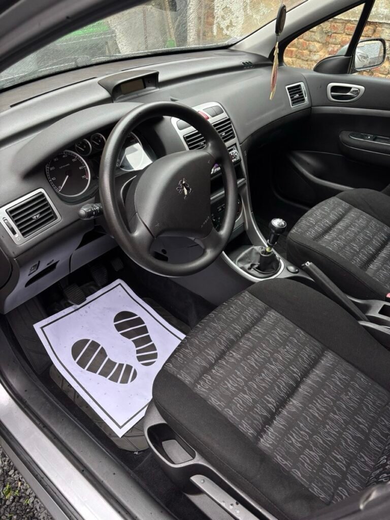 Peugeot 307 : après nettoyage