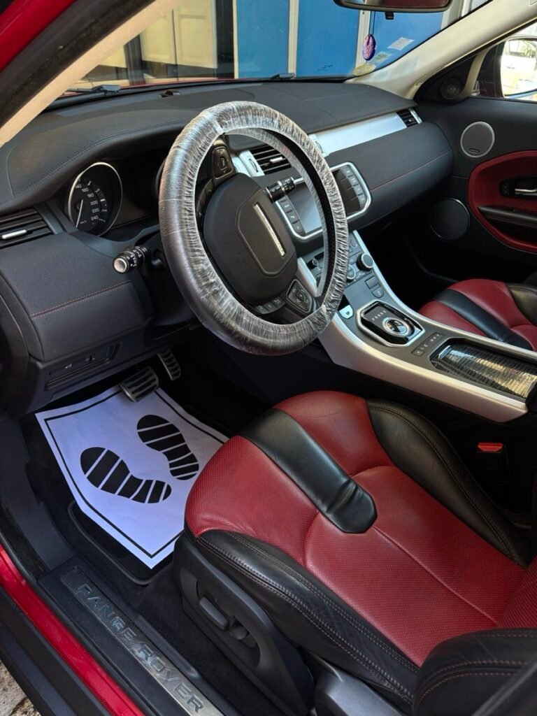 Range Rover Evoque : après nettoyage